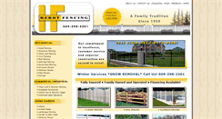 Desktop Screenshot of herdtfencing.com